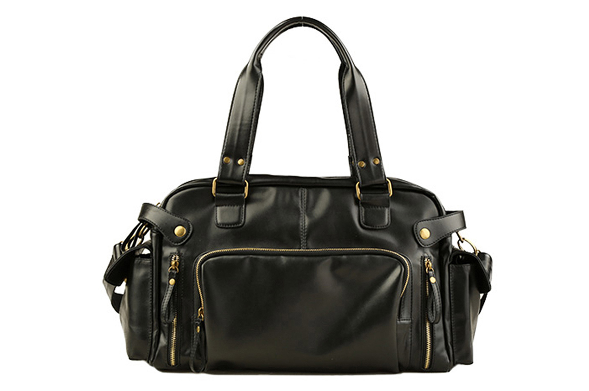 Rectangular Soft Leather Handbag
