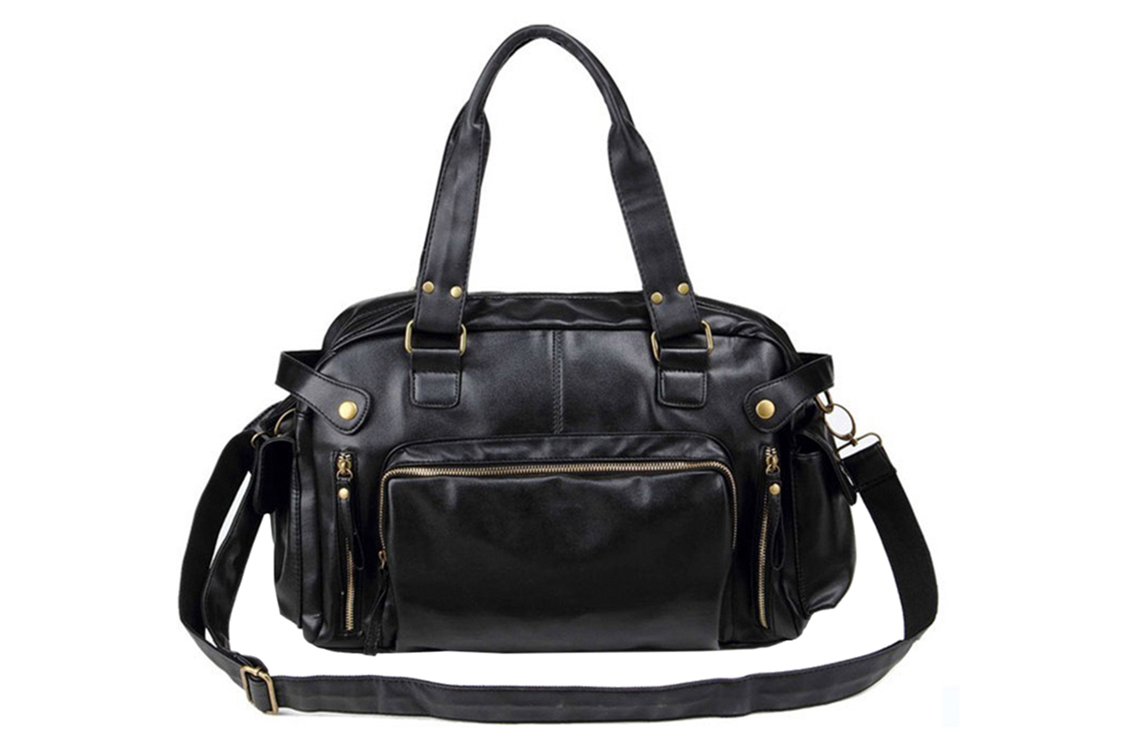 Rectangular Soft Leather Handbag