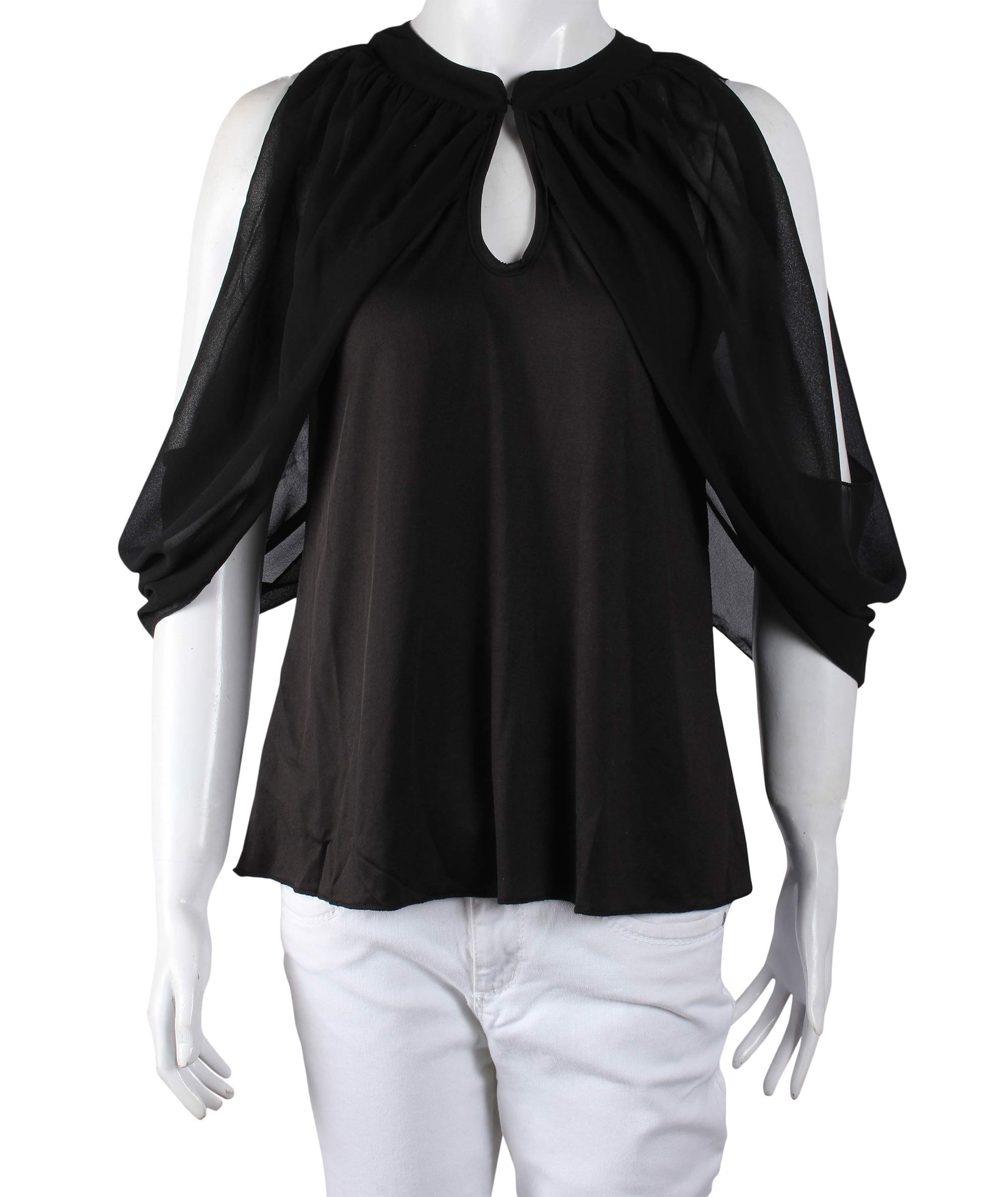 Off-shoulder Batwing Top